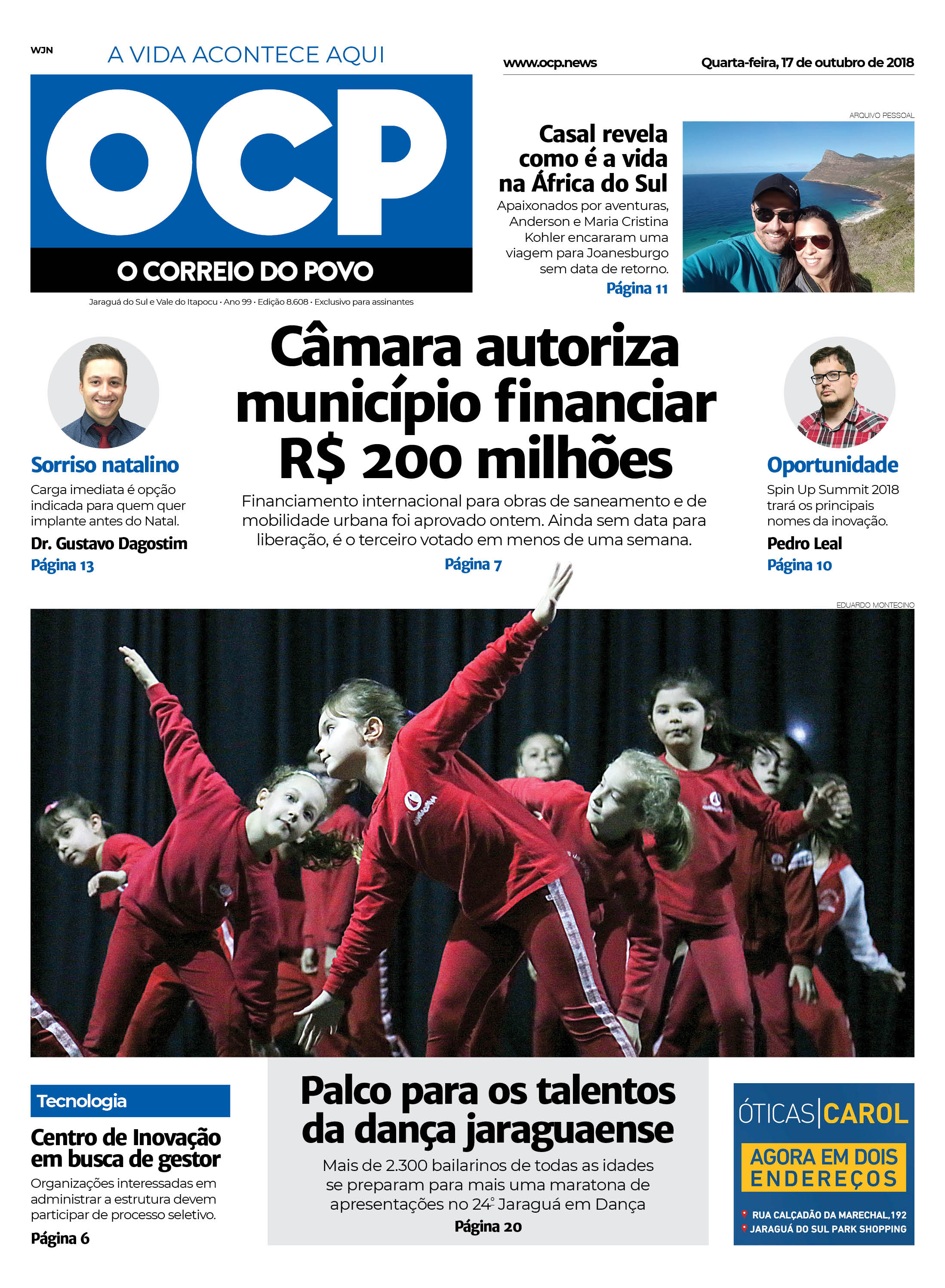 Jornal Digital O Correio do Povo edição 171018