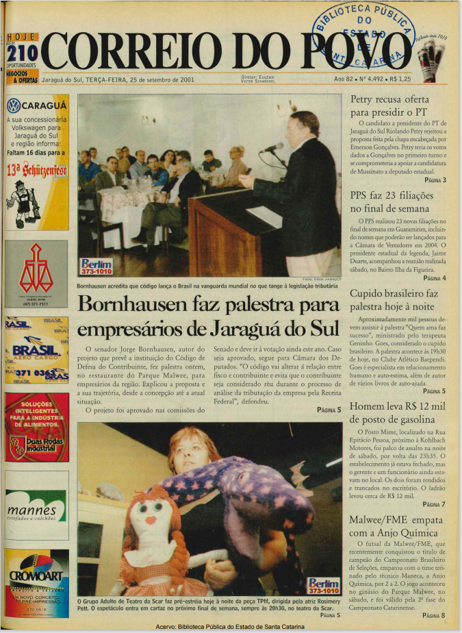 Jornal Digital O Correio do Povo edição 14492