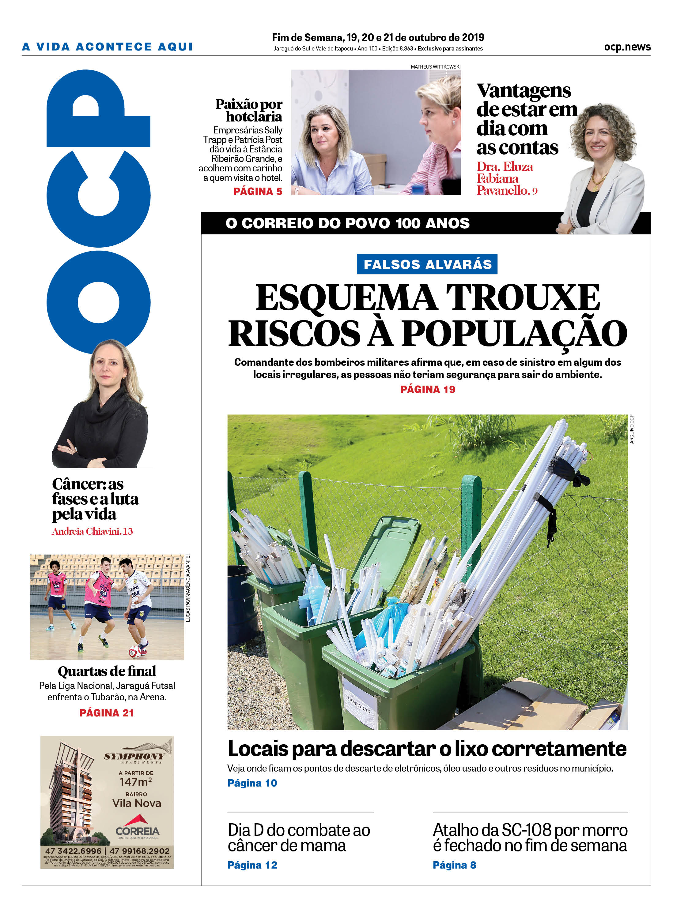 Jornal Digital O Correio do Povo edição 191019