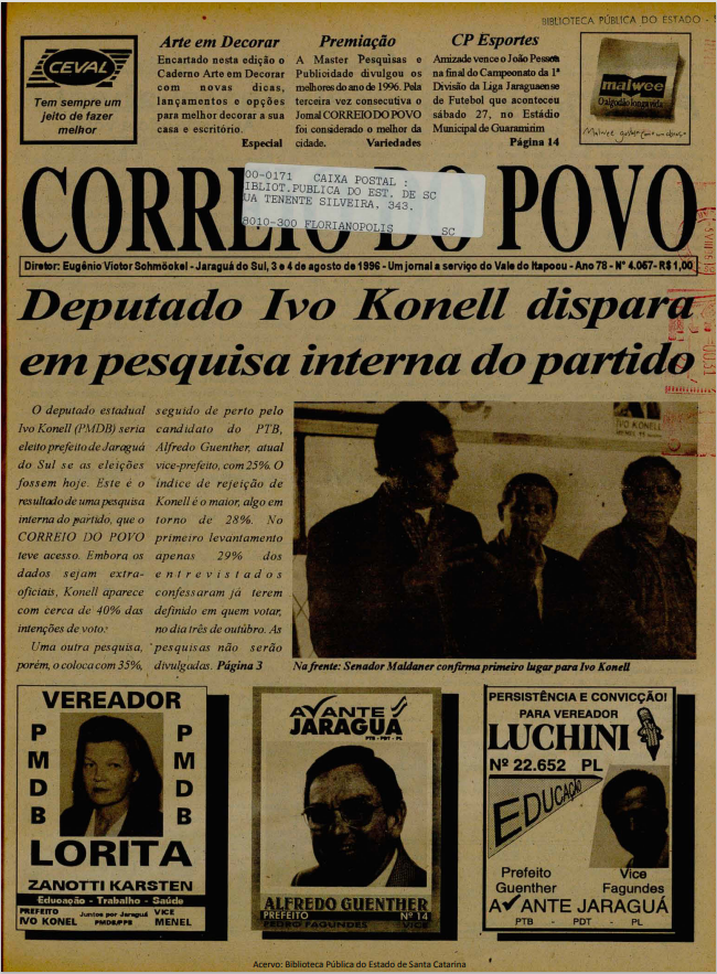 Jornal Digital O Correio do Povo edição 964057