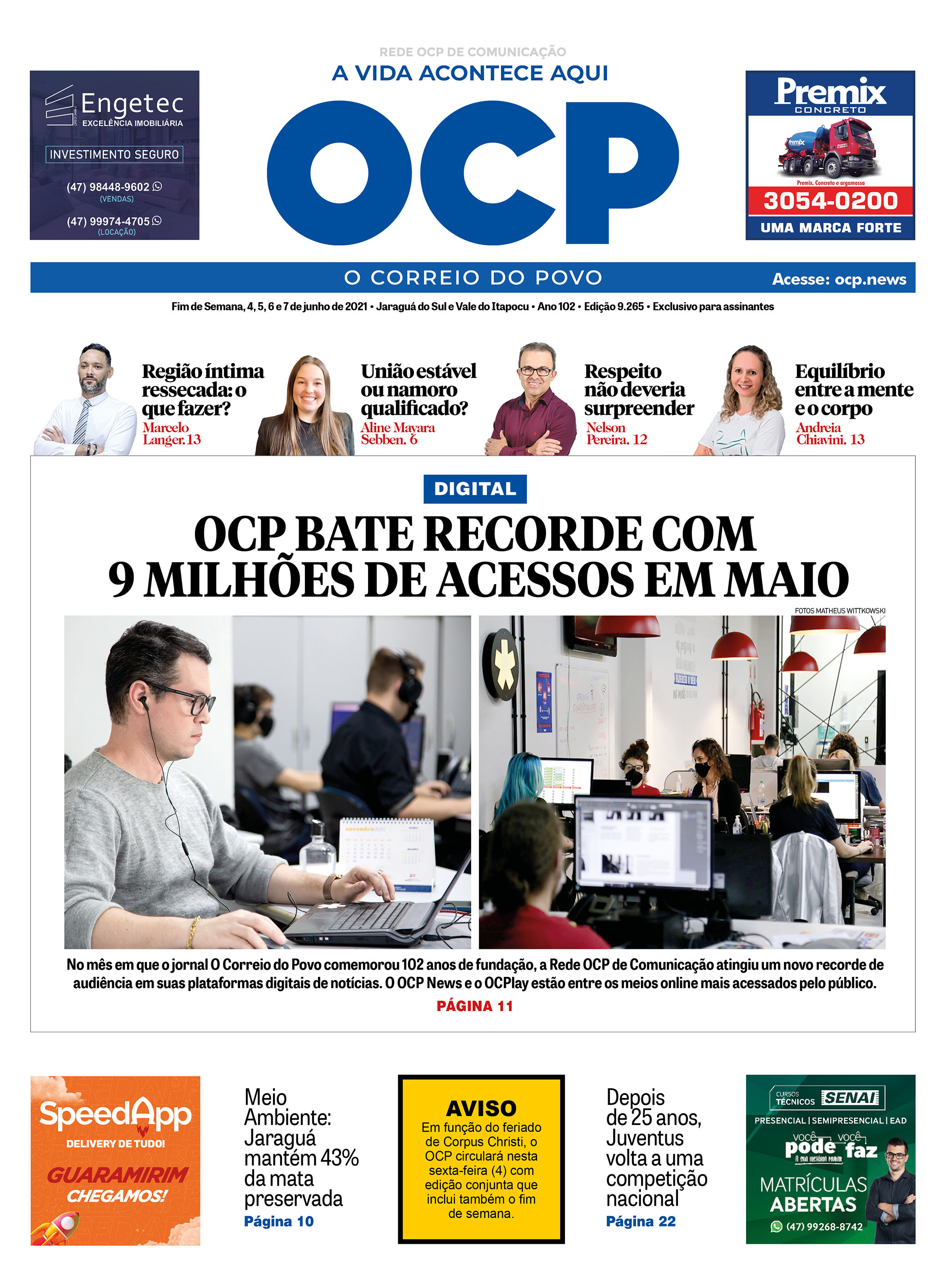 Jornal Digital O Correio do Povo edição 40621