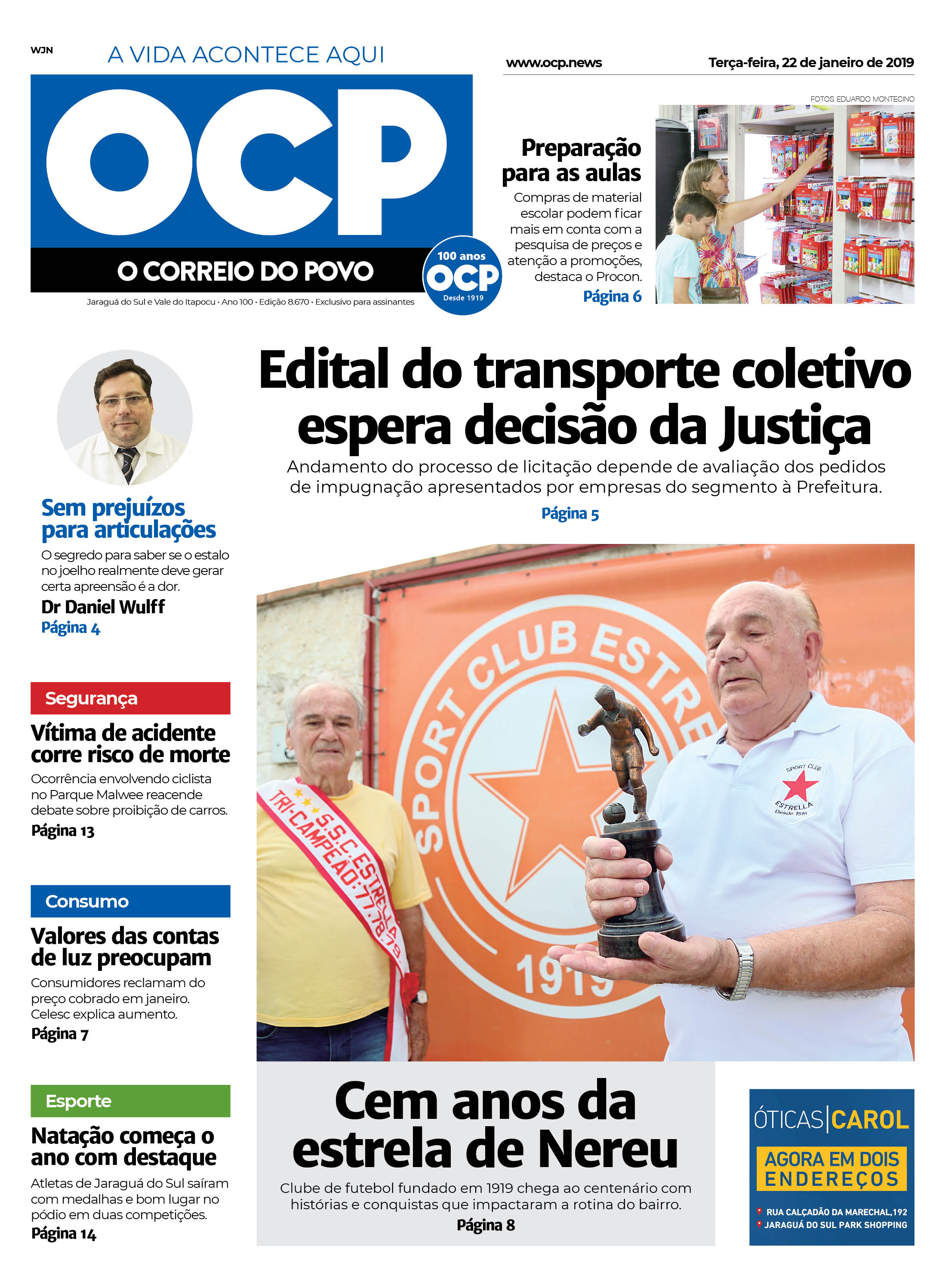 Jornal Digital O Correio do Povo edição 220119