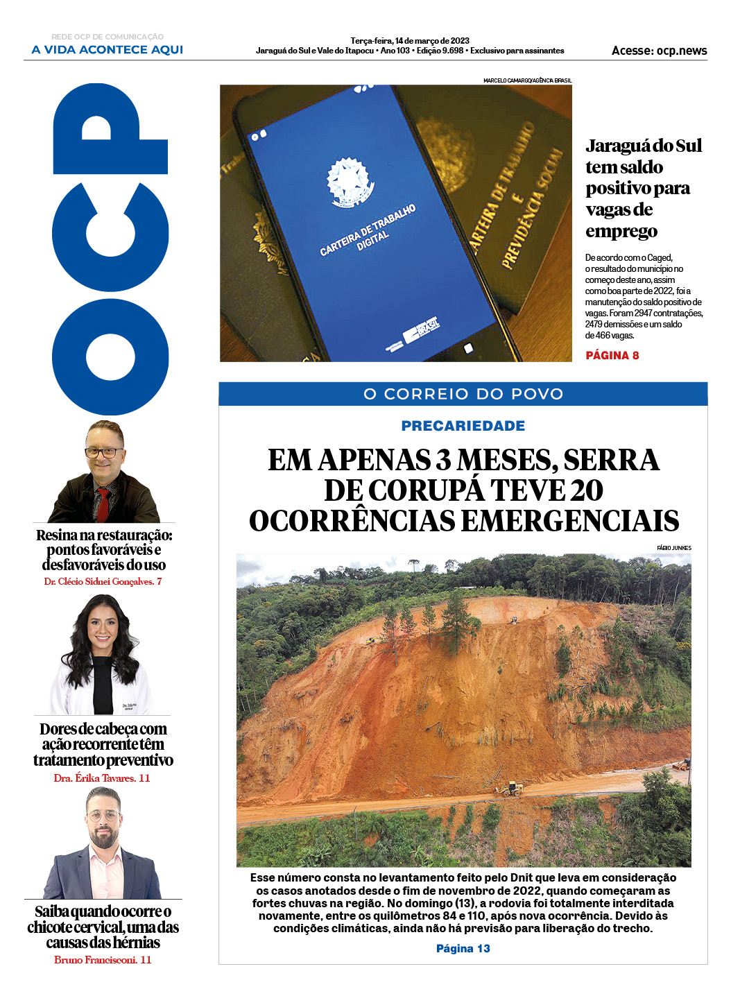 Jornal Digital O Correio do Povo edição 140323