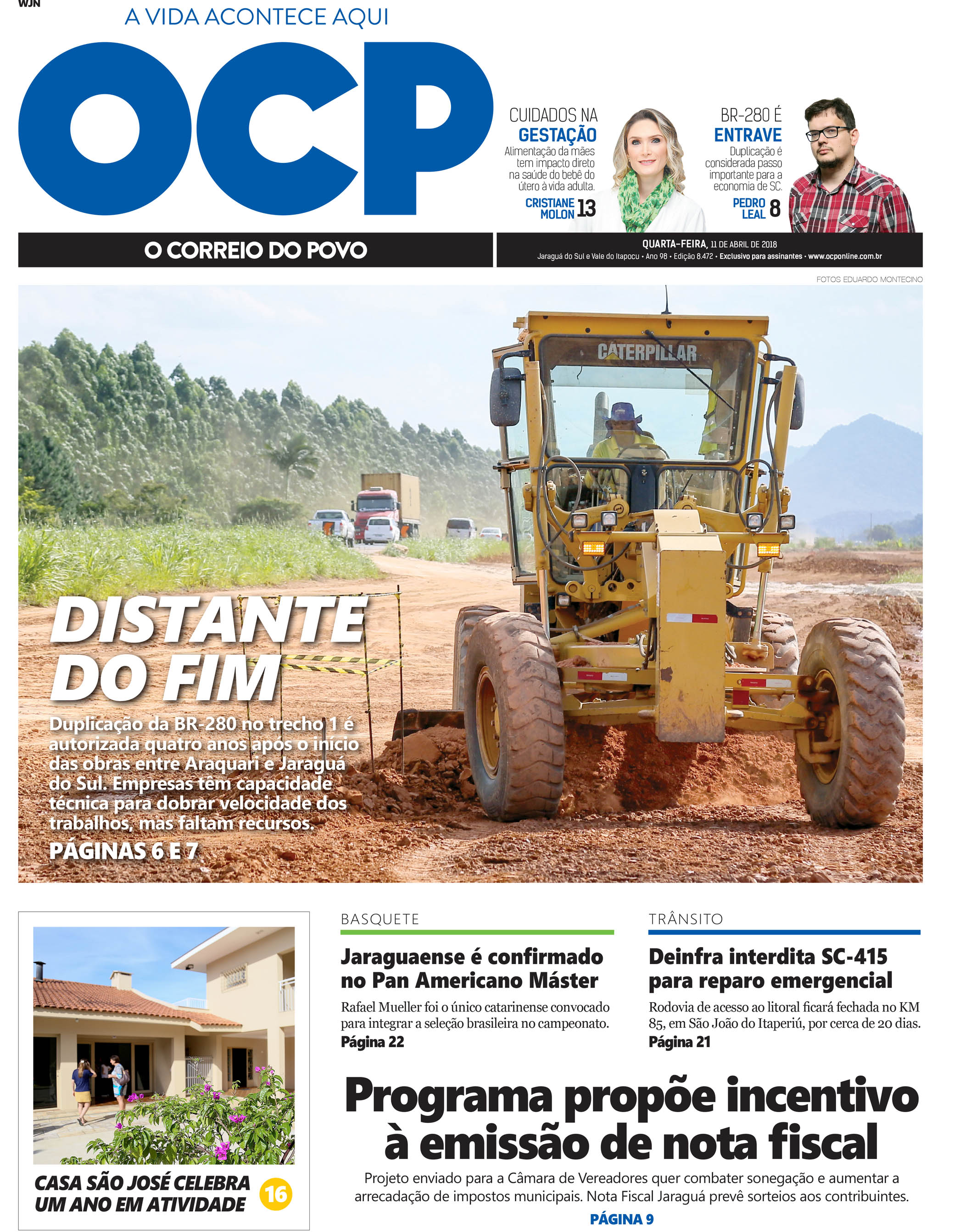 Jornal Digital O Correio do Povo edição 110418