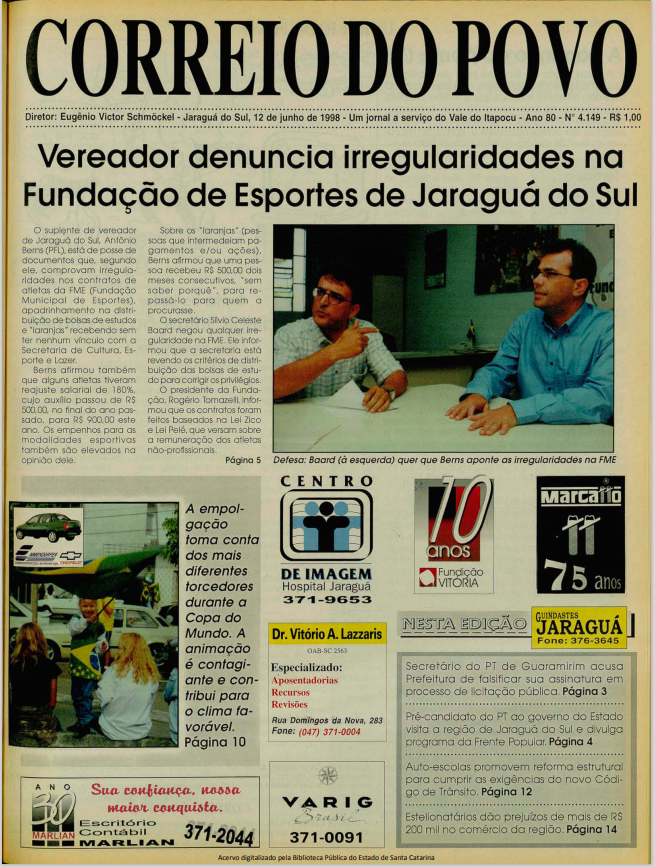 Jornal Digital O Correio do Povo edição 984149