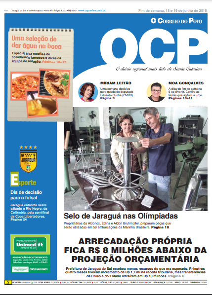 Jornal Digital O Correio do Povo edição 8002
