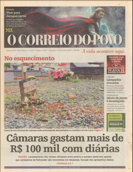 Jornal Digital O Correio do Povo edição 7323