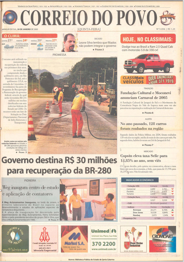 Jornal Digital O Correio do Povo edição 55056