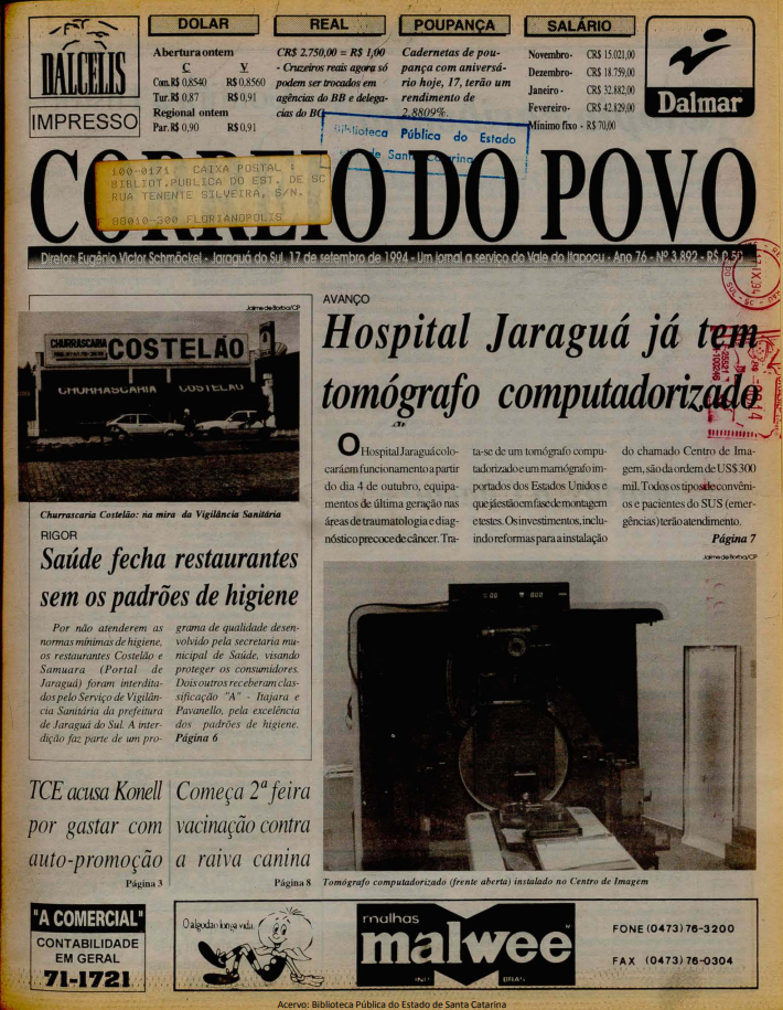 Jornal Digital O Correio do Povo edição 943892