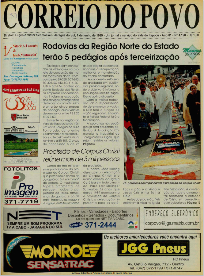 Jornal Digital O Correio do Povo edição 994198