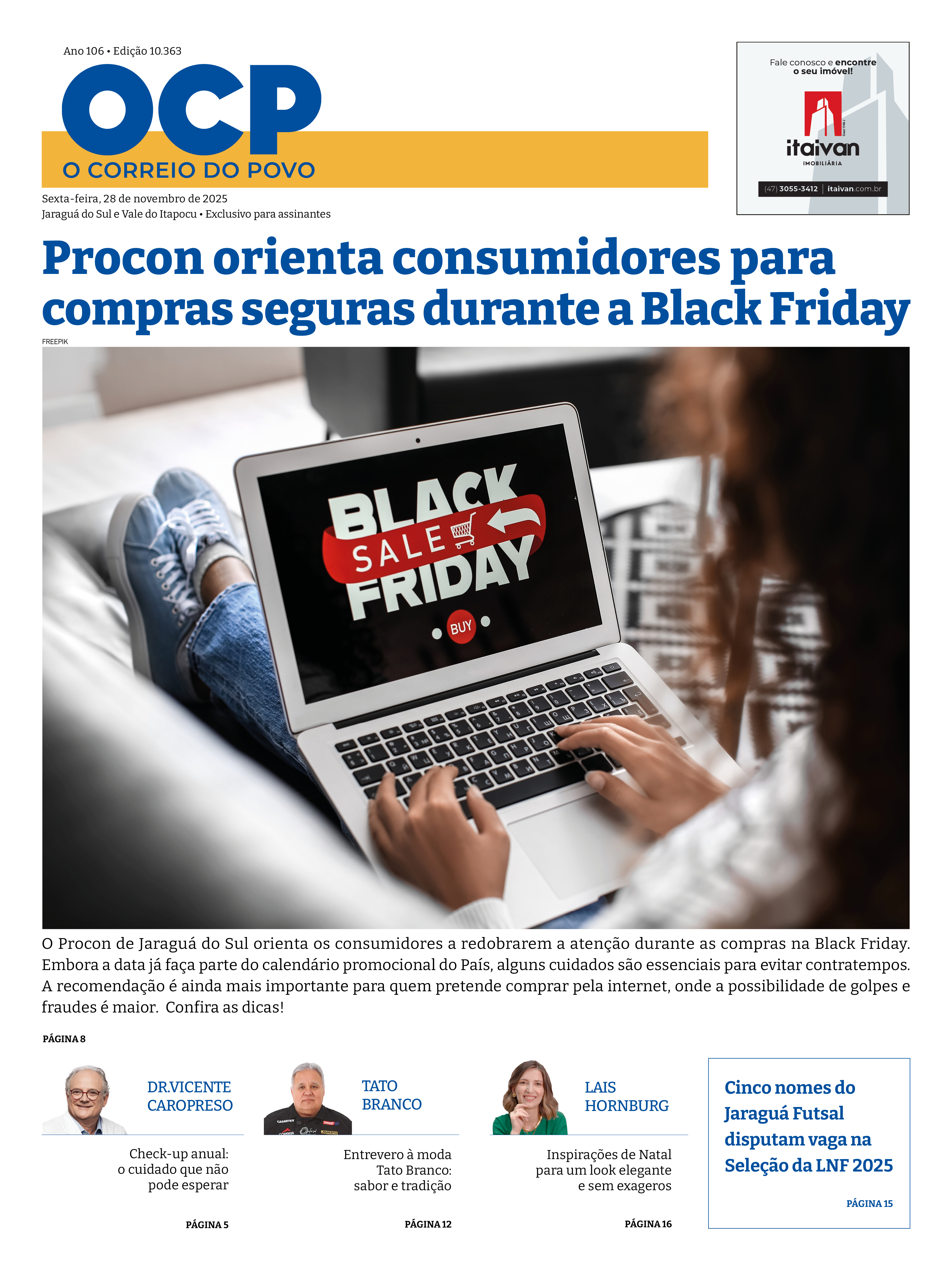 Jornal Digital O Correio do Povo edição 281125