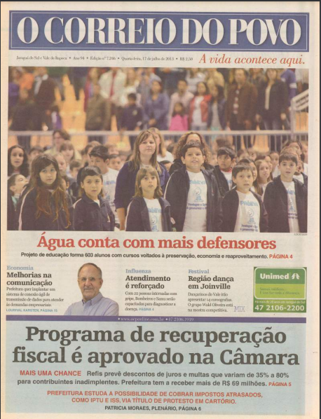 Jornal Digital O Correio do Povo edição 7246