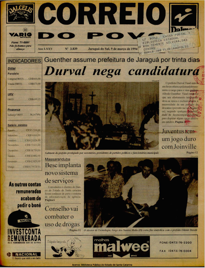 Jornal Digital O Correio do Povo edição 943839