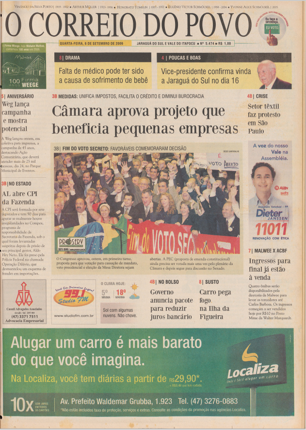Jornal Digital O Correio do Povo edição 65474