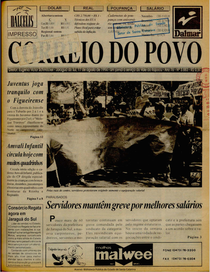 Jornal Digital O Correio do Povo edição 943883