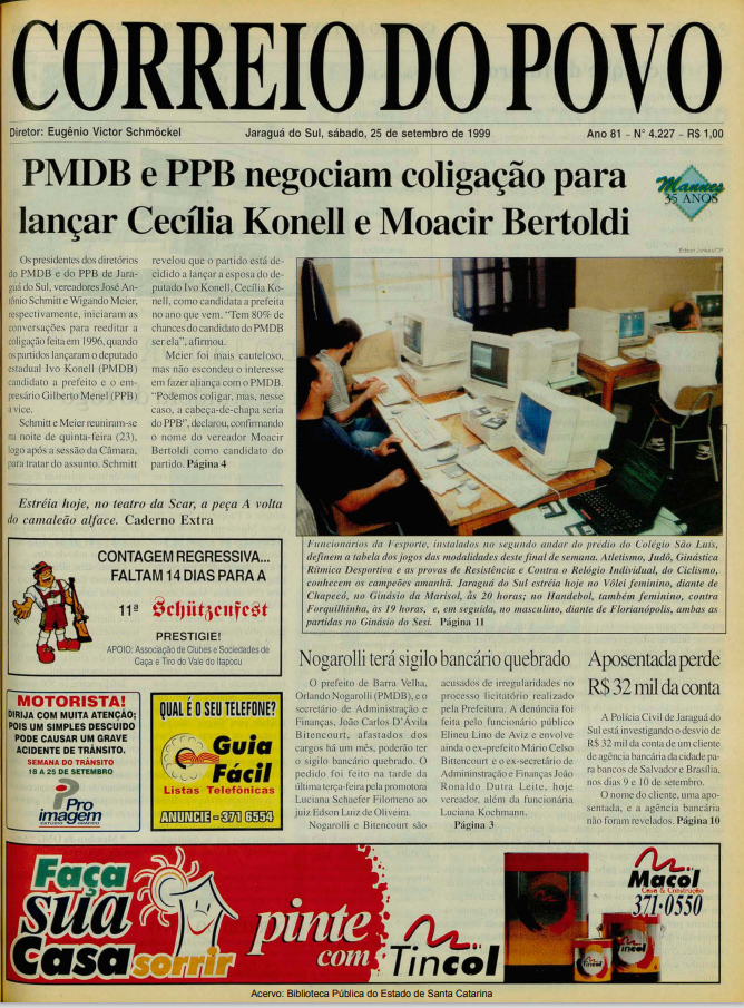 Jornal Digital O Correio do Povo edição 994227