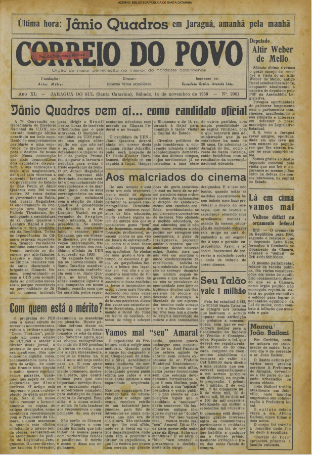 Jornal Digital O Correio do Povo edição 592061