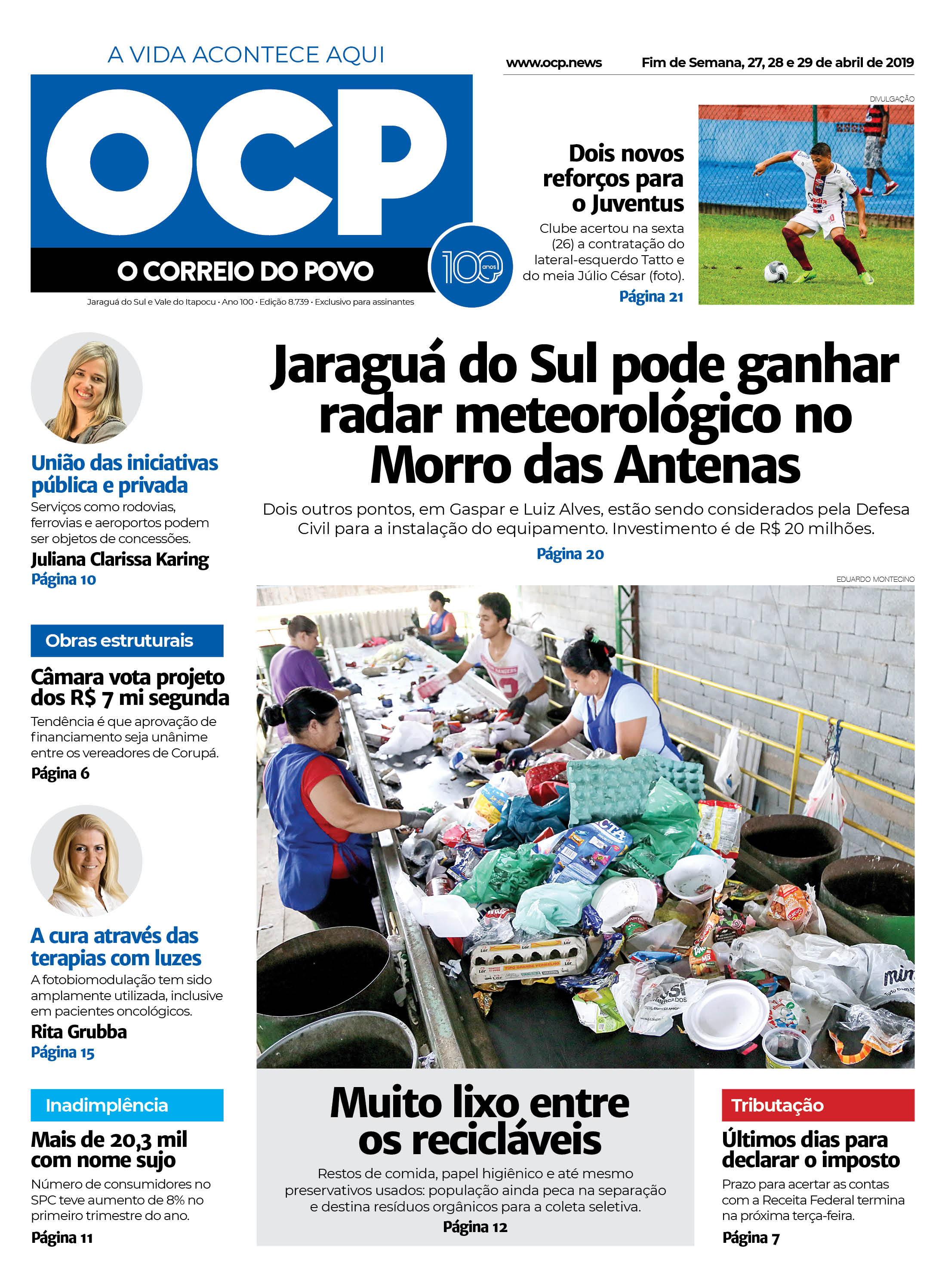 Jornal Digital O Correio do Povo edição 270419