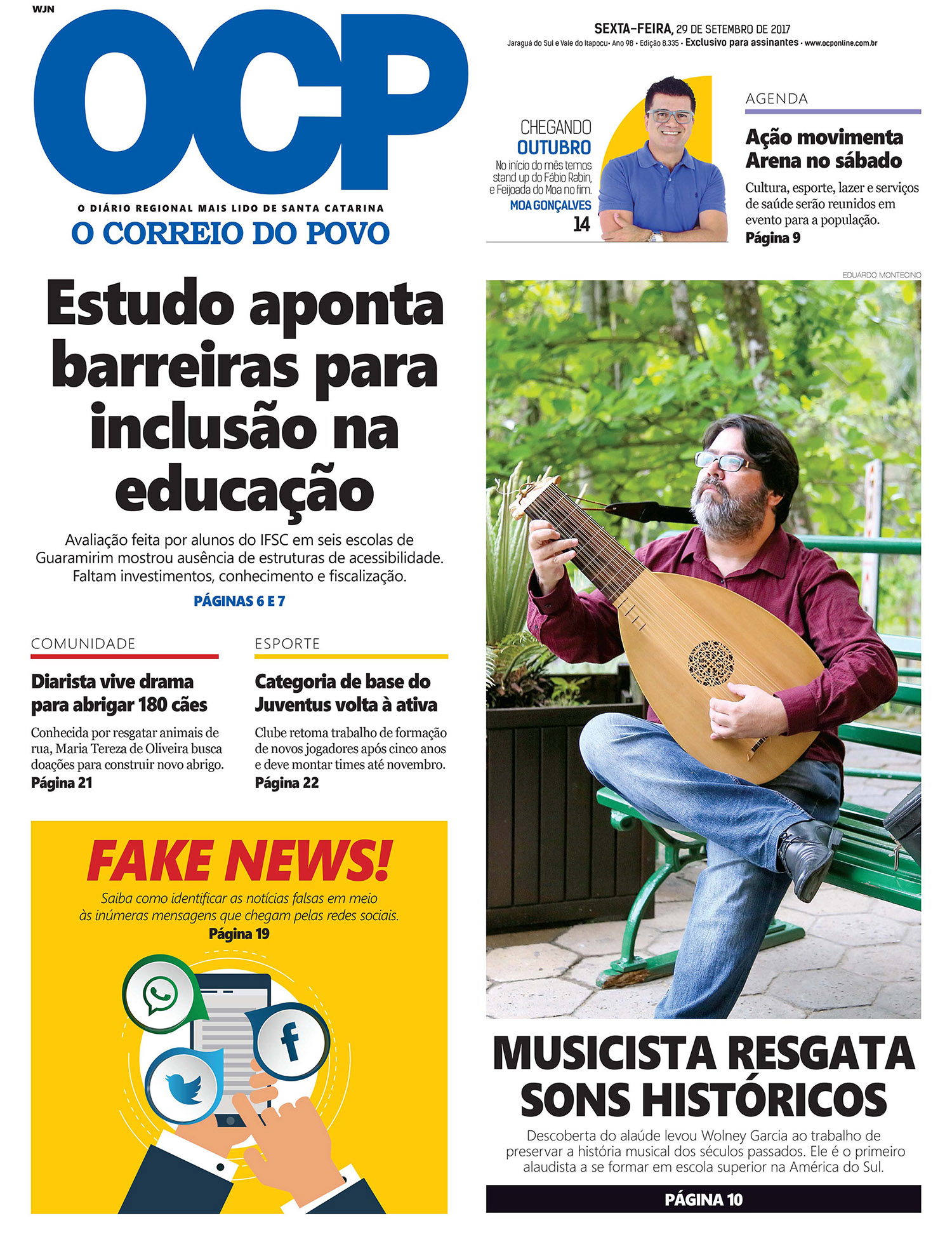 Jornal Digital O Correio do Povo edição 290917