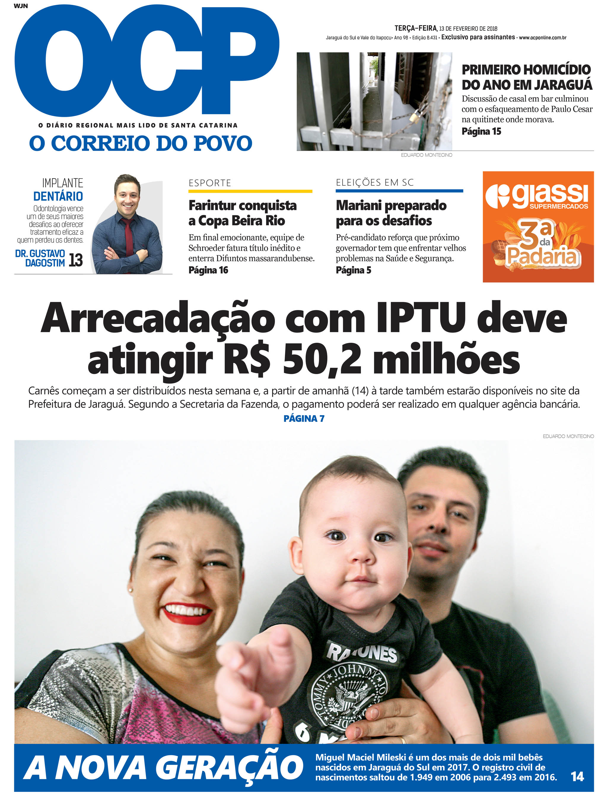 Jornal Digital O Correio do Povo edição 130218