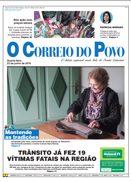 Jornal Digital O Correio do Povo edição 8004