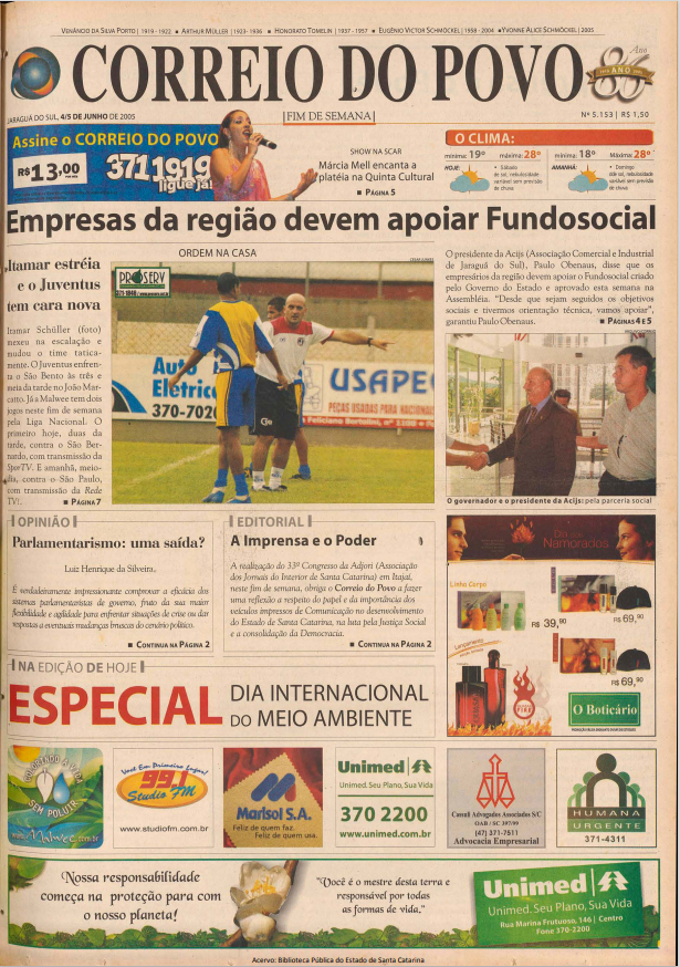Jornal Digital O Correio do Povo edição 55153