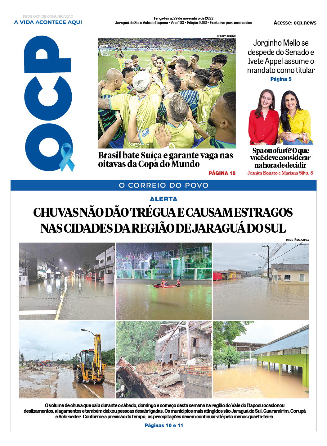 Jornal Digital O Correio do Povo edição 291122
