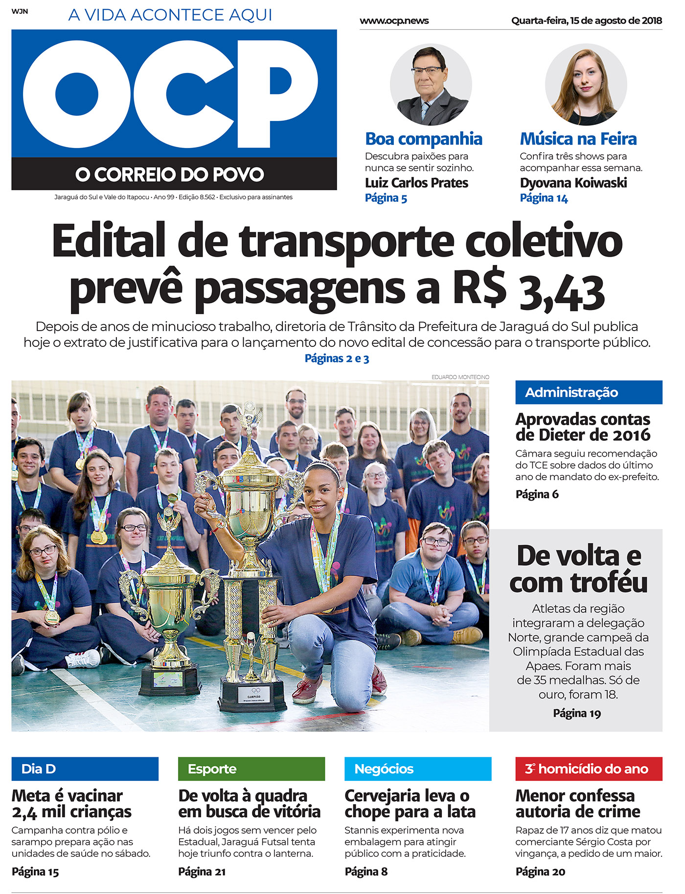 Jornal Digital O Correio do Povo edição 150818