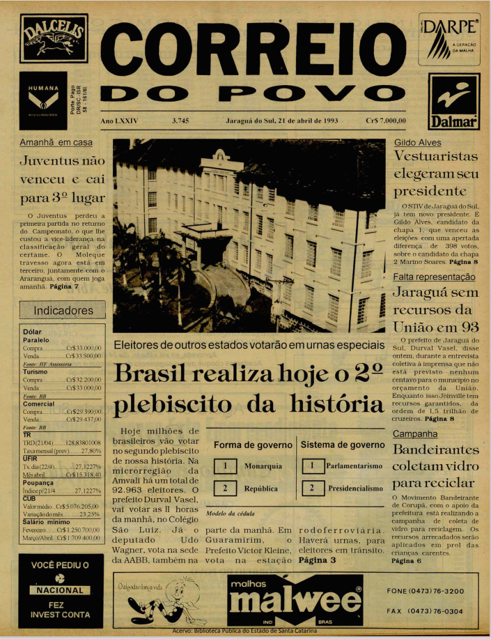 Jornal Digital O Correio do Povo edição 933745