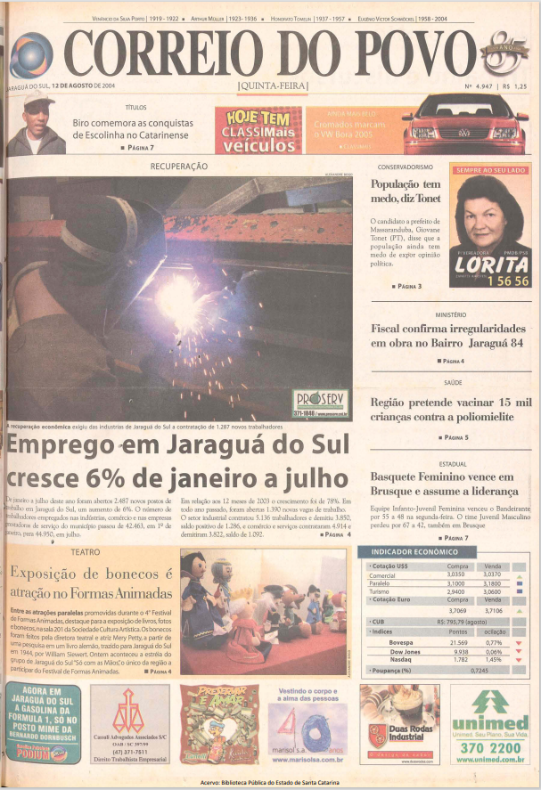Jornal Digital O Correio do Povo edição 44947