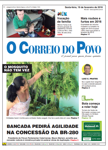 Jornal Digital O Correio do Povo edição 7916