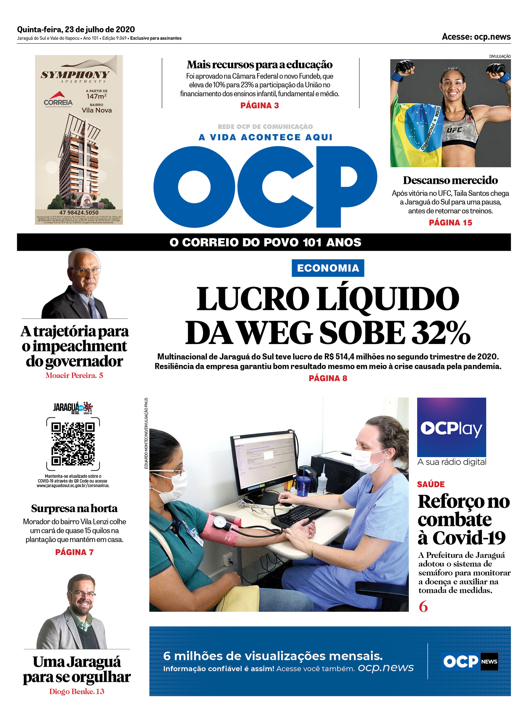 Jornal Digital O Correio do Povo edição 230720
