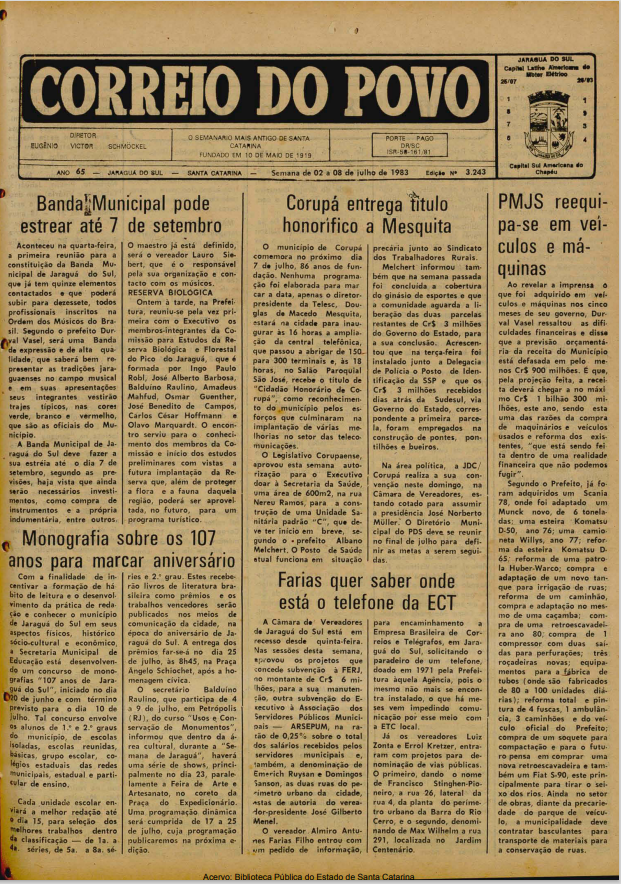 Jornal Digital O Correio do Povo edição 833243