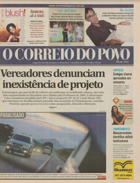 Jornal Digital O Correio do Povo edição 6398