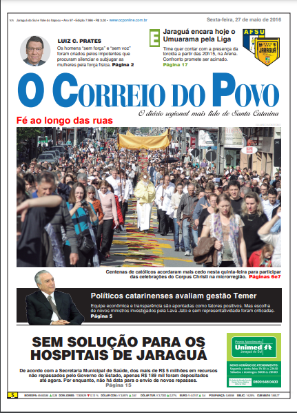 Jornal Digital O Correio do Povo edição 7986