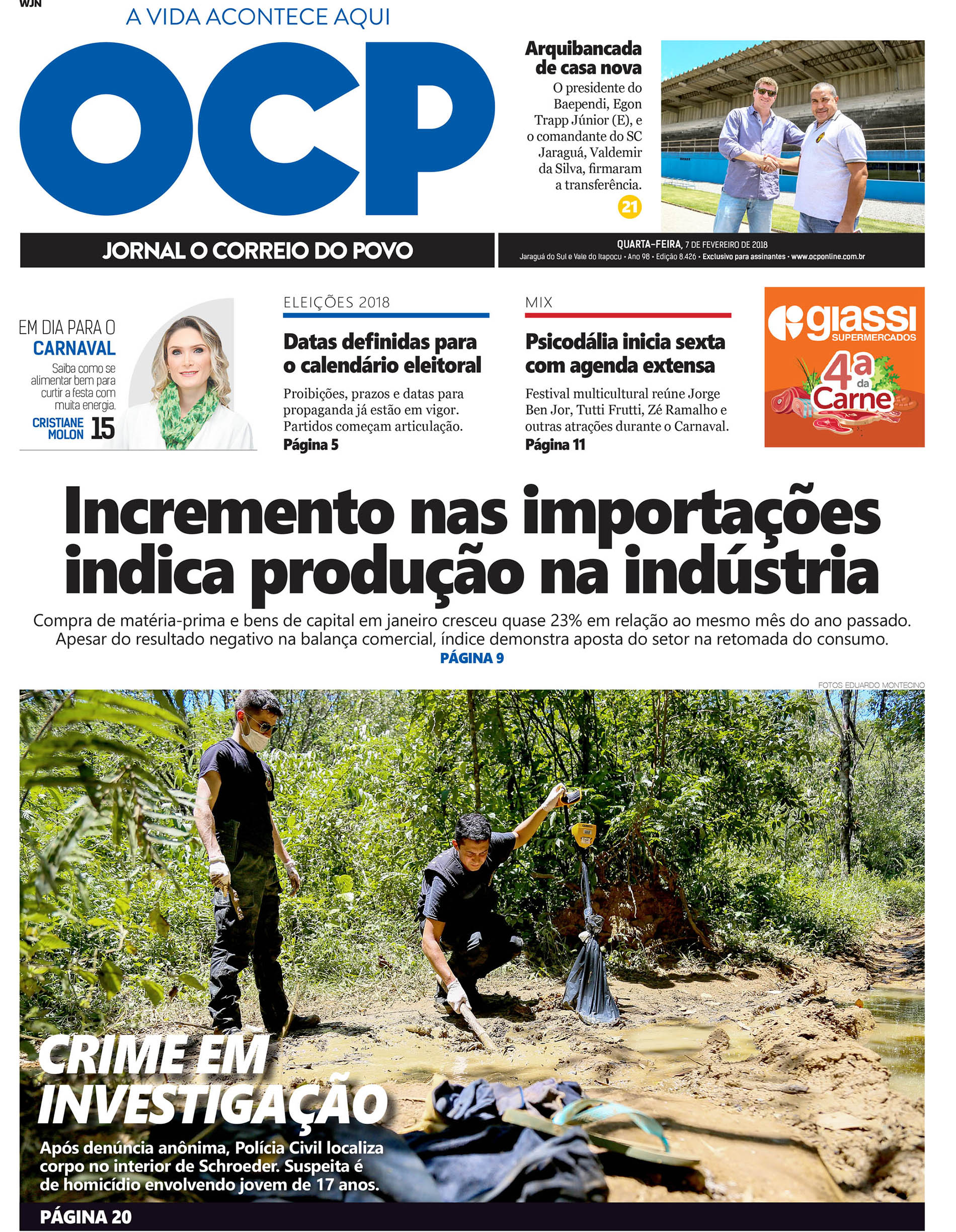 Jornal Digital O Correio do Povo edição 70218