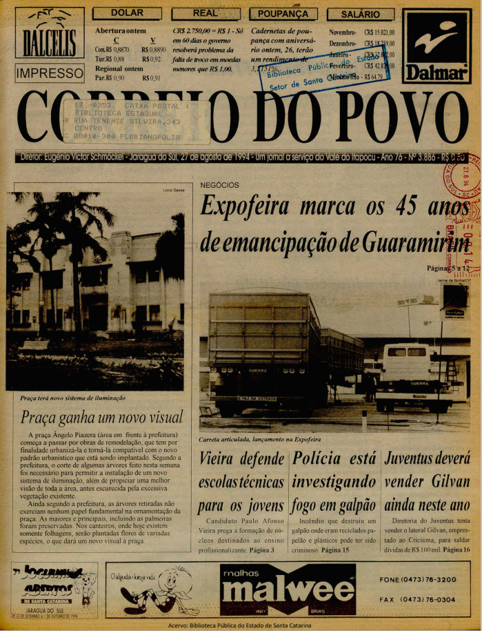 Jornal Digital O Correio do Povo edição 943886
