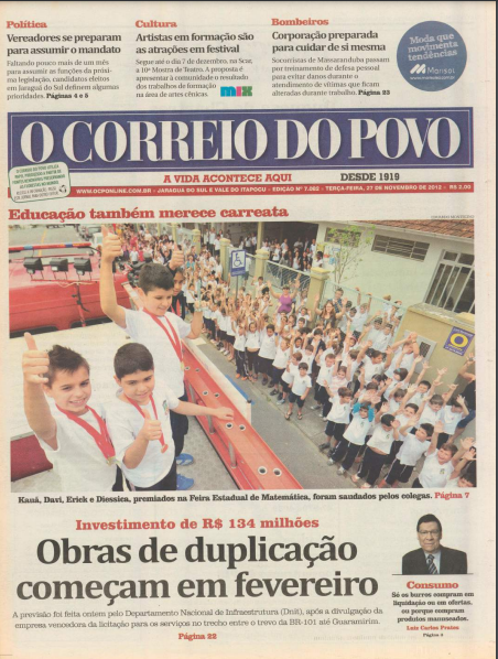 Jornal Digital O Correio do Povo edição 7082