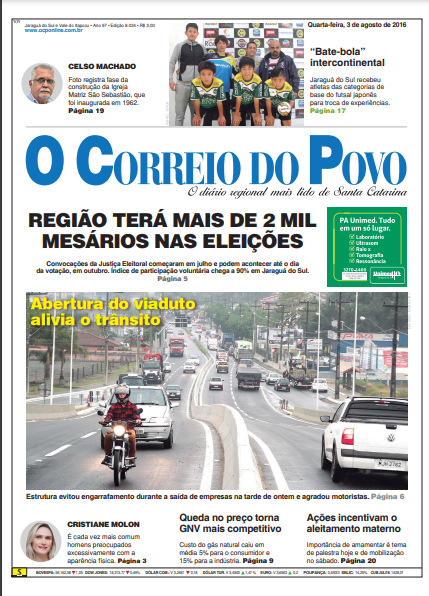 Jornal Digital O Correio do Povo edição 8034