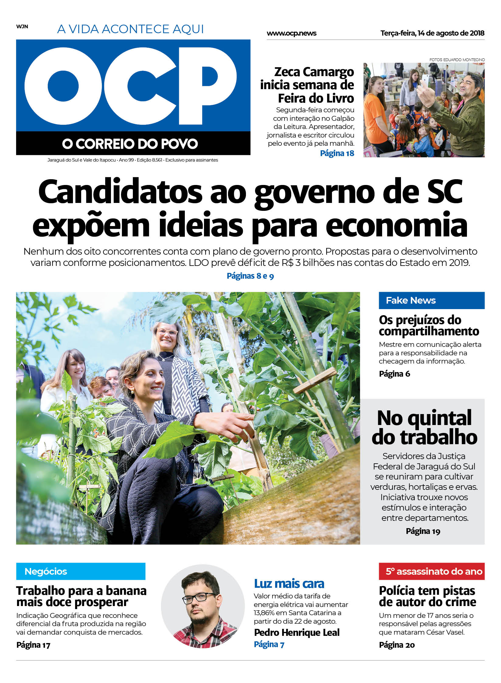 Jornal Digital O Correio do Povo edição 140818
