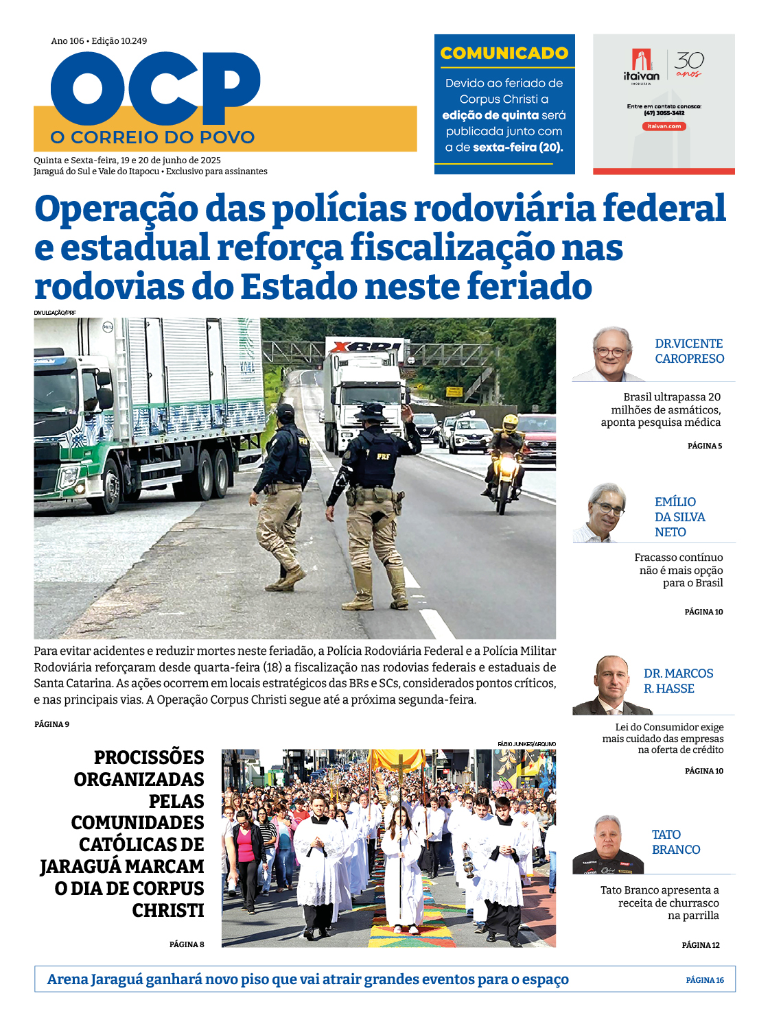 Jornal Digital O Correio do Povo edição 190625
