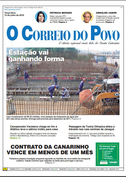 Jornal Digital O Correio do Povo edição 8018