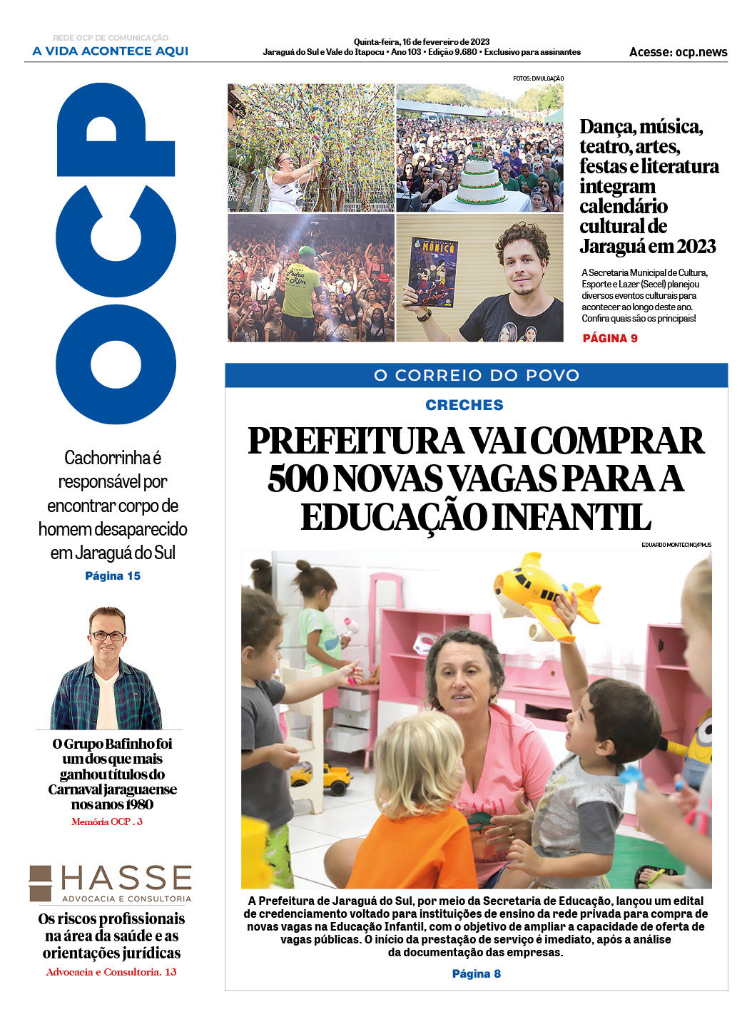 Jornal Digital O Correio do Povo edição 160223