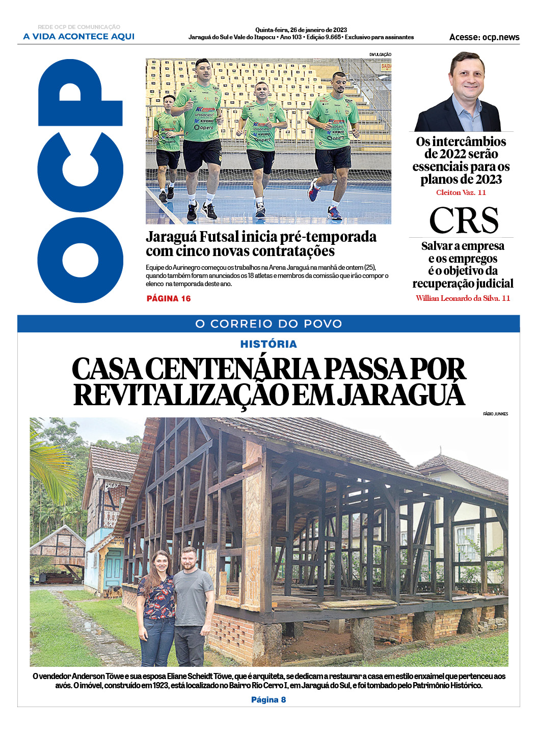 Jornal Digital O Correio do Povo edição 260123