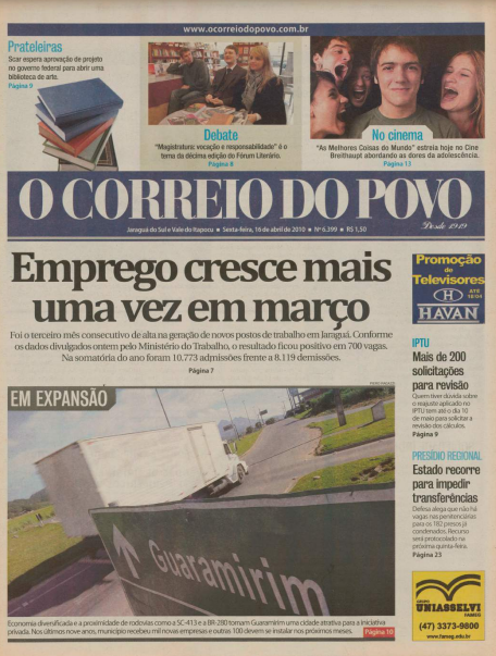 Jornal Digital O Correio do Povo edição 6399