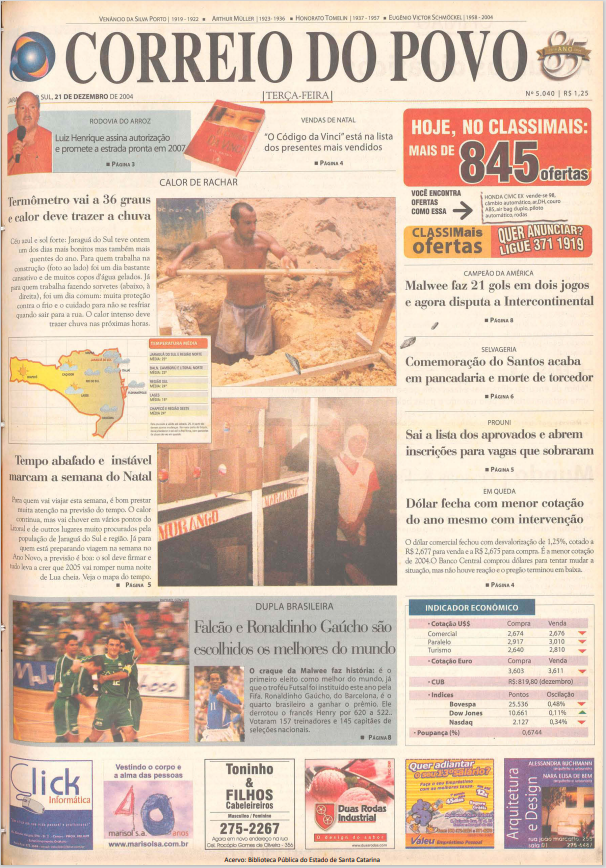 Jornal Digital O Correio do Povo edição 45040