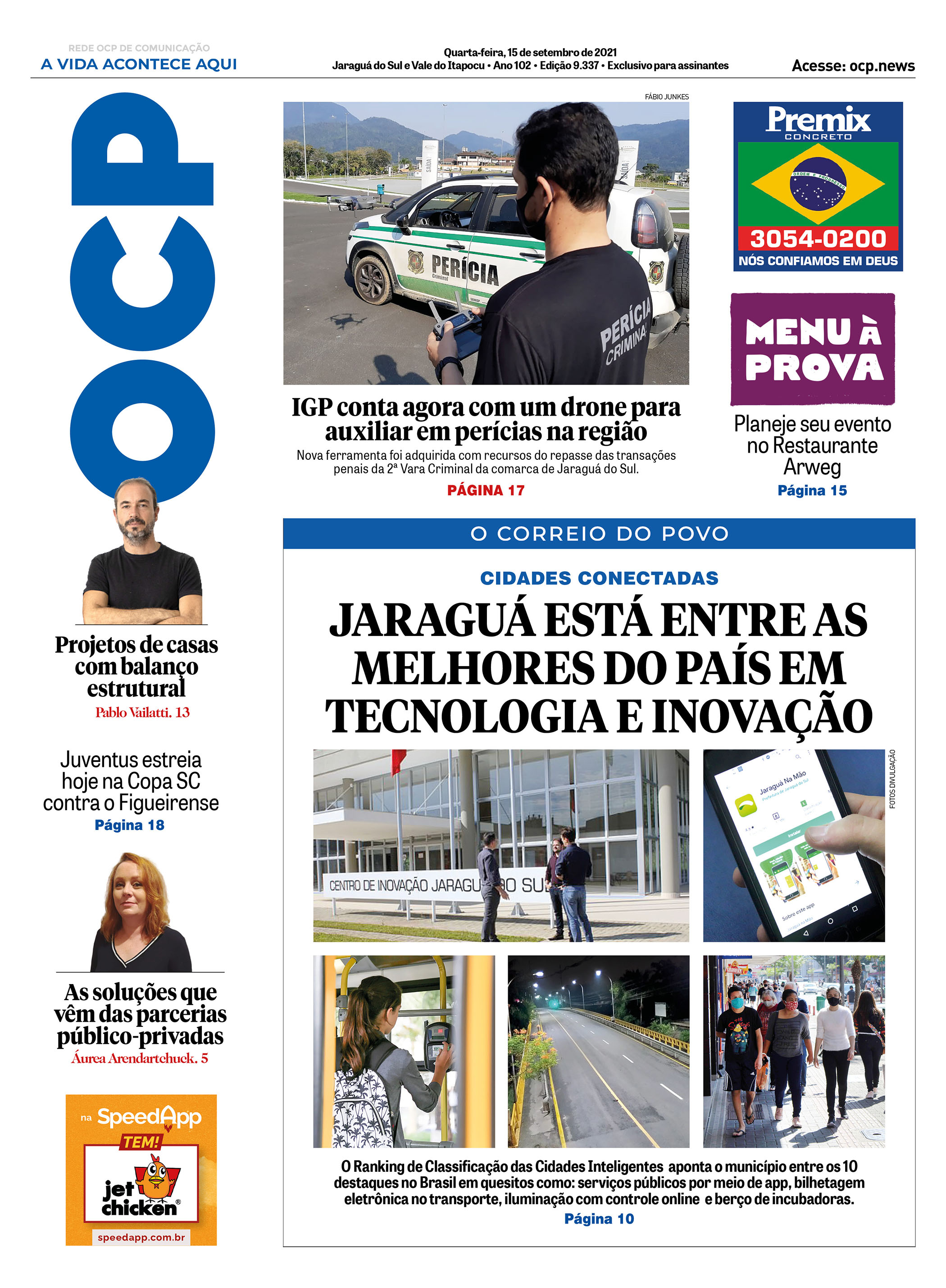 Jornal Digital O Correio do Povo edição 150921