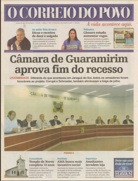Jornal Digital O Correio do Povo edição 7283