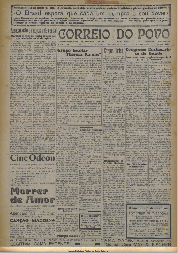 Jornal Digital O Correio do Povo edição 139984