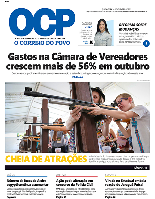 Jornal Digital O Correio do Povo edição 161117